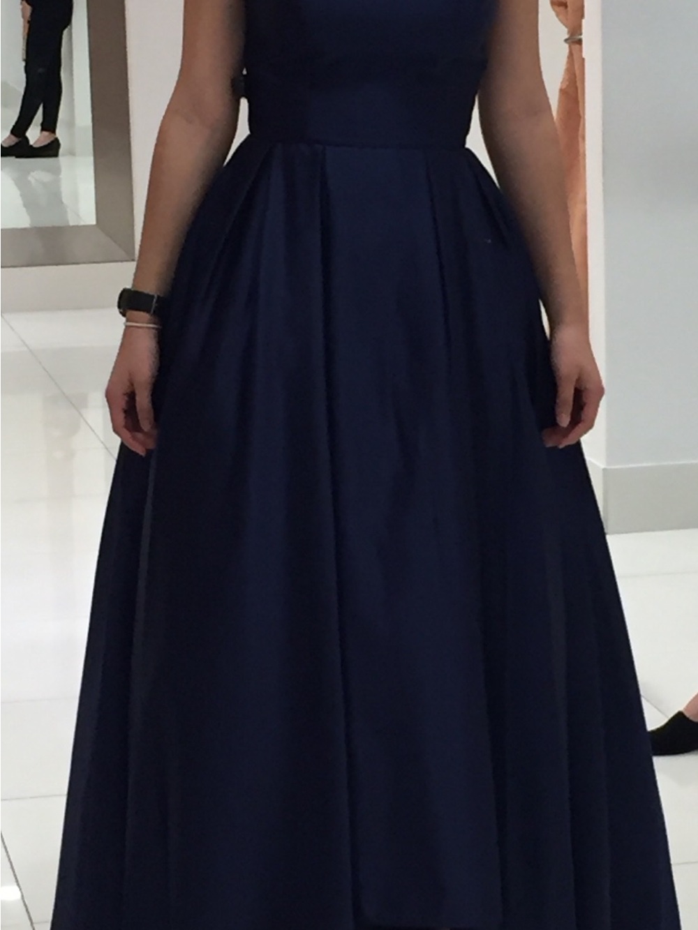 Camille La Vie Navy Blue Prom Gown
